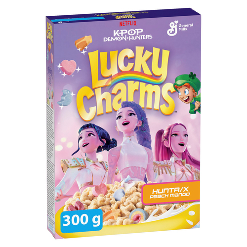 Lucky Charms Сухий сніданок  KPop Demon Hunters Huntrix 298 g