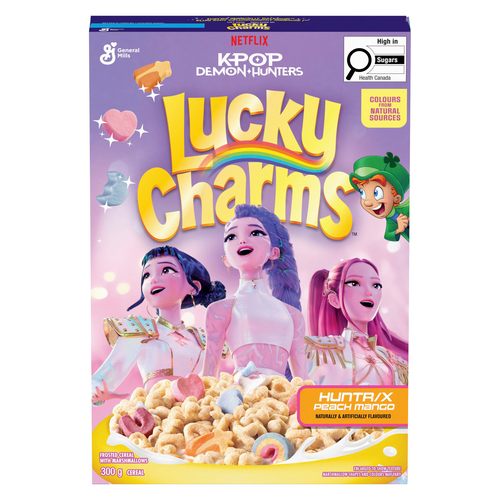 Lucky Charms Сухий сніданок  KPop Demon Hunters Huntrix 298 g — фото 2